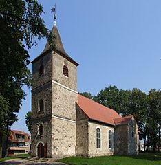 Kościół w Stradunach. Fot. Marcin Szala. Źródło: Commons Wikimedia [20.07.2013]