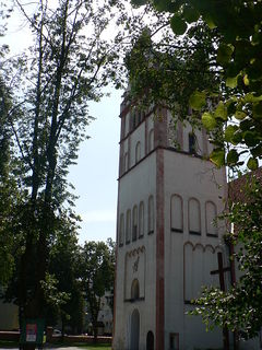 Kościół parafialny. Źródło: Wikimedia Commons